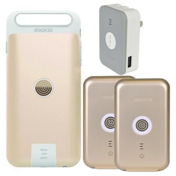 Stacked  Wireless Charger 2750mAh Phone Case Power Pack for iPhone 6 and 6 Plus - Picture 2 of 10